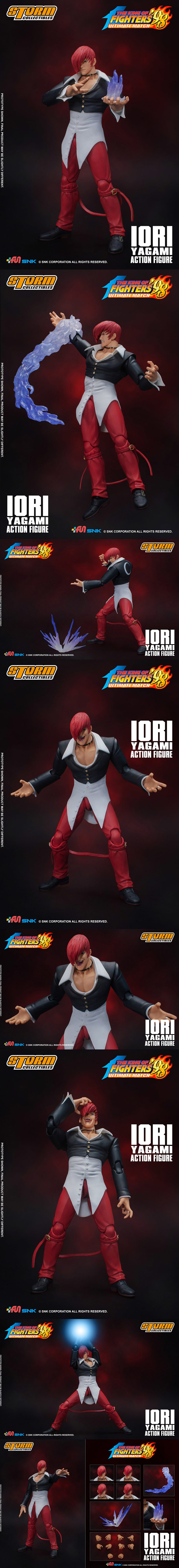 Storm Toys 1/12 the King of Fighters '98 SKKF-03 Iori Yagami